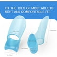 thumbnail image 2 of Promifun 10 Packs Bunion Cushion Protector Pads Toe Separator Gel Shield Foot Pain Relief Calluses Corns,Blue, 2 of 6