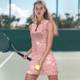 thumbnail image 2 of Uorisanigo Pink Glitter Couple Matching Outfit His and Hers Clothing Mens Golf Shirts Size S Quick Dry Short Sleeve Shirts for Athletic and Golf Clothes for Women with Shorts Pockets, 2 of 8