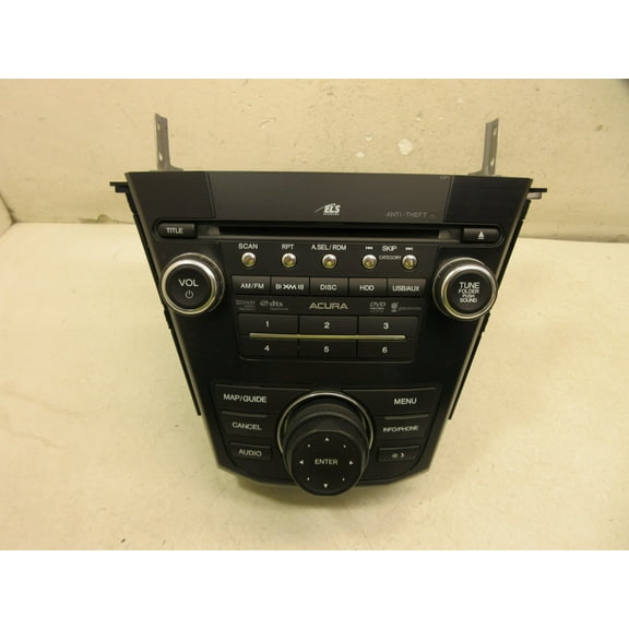 Pre-Owned 10 11 12 13 Acura MDX AM FM CD DVD Navigation Radio Player Receiver OEM LKQ (Good)