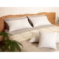 thumbnail image 2 of Juego de 2 Almohadas para la Cama Cojines para Dormir y Funda de Almohada Rectangular Blanca Antialérgica Antiácaros y Refrescante Decorativa en Algodón y Blanco. Desmontable y lavable (46*60 cm) JAMW Sencillez, 2 of 5