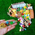 thumbnail image 2 of NIBERDA Fairy Garden Accessories, Micro Buildings, Tiny Animals Resin Figurines, Set of 100, 2 of 6