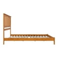 thumbnail image 4 of Mission Queen Solid Wood Low Profile Platform Bed in Light Toffee, 4 of 10