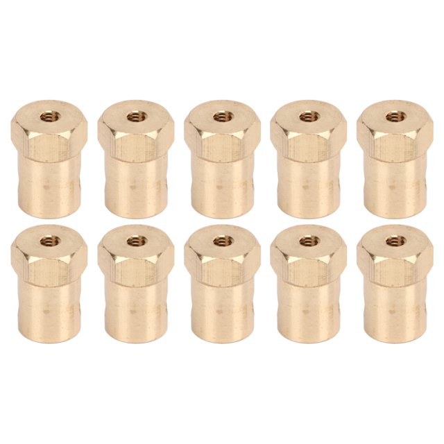 Hex Shaft Coupling, 5mm Inner Diameter Flexible Hex Coupler Wide Applications For RC Motor ANGGREK Hex Coupler