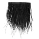 thumbnail image 1 of Fleco de Pluma de Avestruz Uxcell, 1 Yarda 4-6" Fleco de Pluma Natural y Esponjoso para Manualidades [Negro], 1 of 7