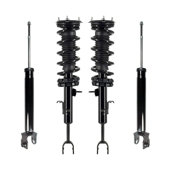 Set 4 Front Quick Complete Strut-Rear Shock For 2003-2006 Infiniti G35 V6 3.5L Coupe, RWD w/ Sport Suspension