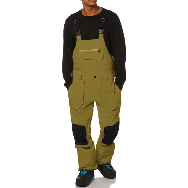 Sherrylily Winter Men Snow Bibs Ski Pants Adjustable Snowboard Bib