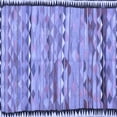 thumbnail image 1 of Ahgly Company Indoor Square Oriental Blue Traditional Area Rugs, 5' Square, 1 of 4