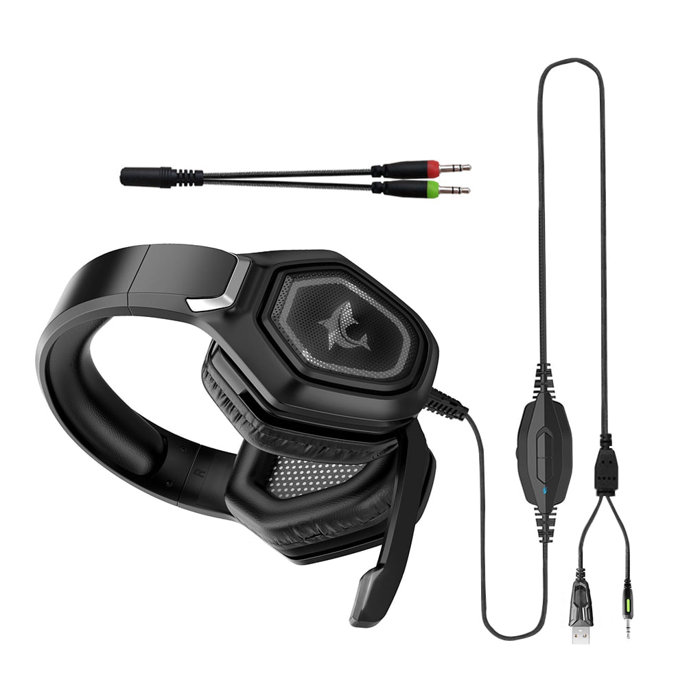 Boomchat Pro Covert Music Headphones into Gaming Headphones Includes Boom mic and Audio Controls dreamGEAR