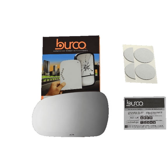 Fits 96-00 Civic 90-93 Accord Left Driver Mirror Glass Lens w/Adhesive USA