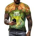 Bulb_asaur Printed Short Sleeve TShirts Casual Graphics Tees Fashion
