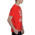 thumbnail image 3 of My Favorite People Call Me Papi Men'S Basic Short Sleeve T-Shirt Red Small, 3 of 5