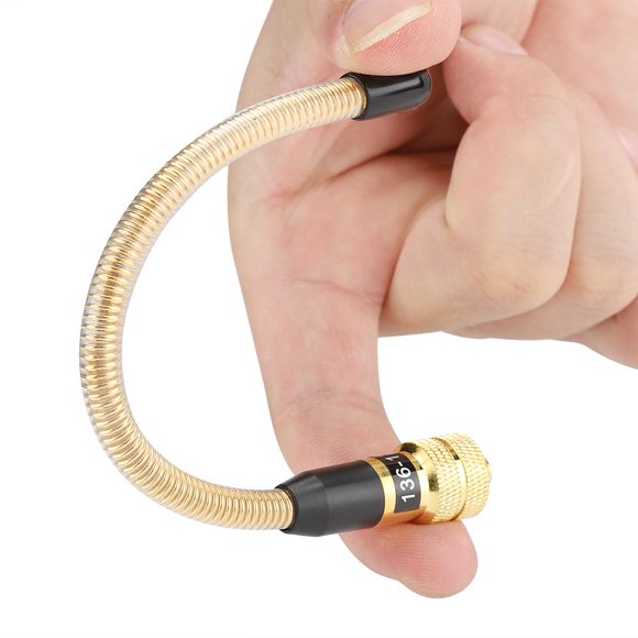 Sonew SMA Golden Female Flexible Spring Antenna VHF for Kenwood/Baofeng/Puxing/TYT Walkie Talkie Radio,Spring Antenna VHF,Spring Antenna