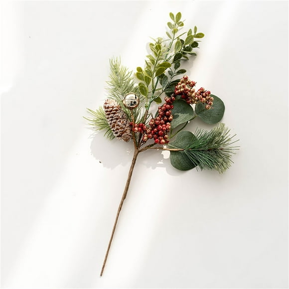 Veeogra Big Sale,Garland,Wreath,Christmas Frost Cedar with Red Berries Light Snow Christmas Front Rattan Cuttings Mailboxe,Living Room Decor,Hanging Decor,Front Door Decor,Garden Decor