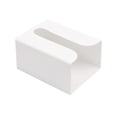 thumbnail image 2 of WDOplteas Caja Pañuelos Montada en La Pared Servilleteros Estuche para Toallas Papel Autoadhesivo (Blanco), 2 of 2