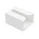 thumbnail image 2 of Caja Pañuelos Servilleteros Pared Toallas Papel Autoadhesiva () Blanco, 2 of 2