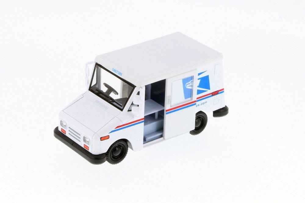 Long Live Postal Mail Delivery Vehicle (LLV), White Kinsmart 5112WB