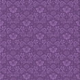 thumbnail image 1 of Ahgly Company Machine Washable Indoor Square Transitional Purple Area Rugs, 6' Square, 1 of 7