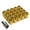 Gold, variant on J2 Engineering LN-T7-006-15-SL J2 Engineering 7075 -T6 Forged Aluminum M12X1.5 20Pcs 35mm Height Close -End Lug Nut Set w / Socket Adapter (Silver)