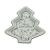 Pfaltzgraff Winterberry "Merry Everything" Christmas Tree Plate