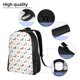 thumbnail image 5 of Fotbe winter Snowflake Dachshund Mochila de Viaje para Laptop, Mochila Ejecutiva Delgada y Resistente 15.6", 5 of 8