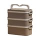 thumbnail image 2 of Food Lunch Container, Divided Food Storage Container, Compartment Microwave, 2 of 5