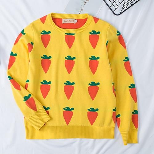 Mother and Daughter Matching Cardigan Print Long Sleeve Pullover Sweater Tops Blouse Family Fall Outfit
