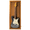 No Felt, variant on PENNZONI Electric Guitar Display Case, Clear Acrylic & Hardwood Cabinet, Natural Oak w/ White Felt