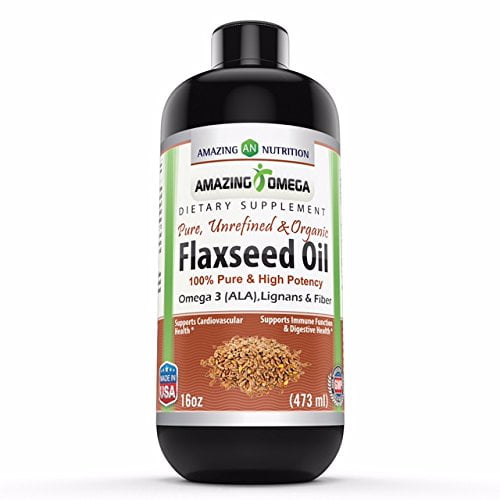 Amazing Omega Omega Flaxseed Oil 16 Fl Oz 16