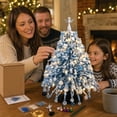 thumbnail image 6 of DIY Beaded Christmas Tree Kit, 3D Crystal Craft Set for Adults with Colorful Beads and Wire, Tabletop Holiday Decoration, Relaxing Beading Project, Christmas Gift for Family, 6 of 7