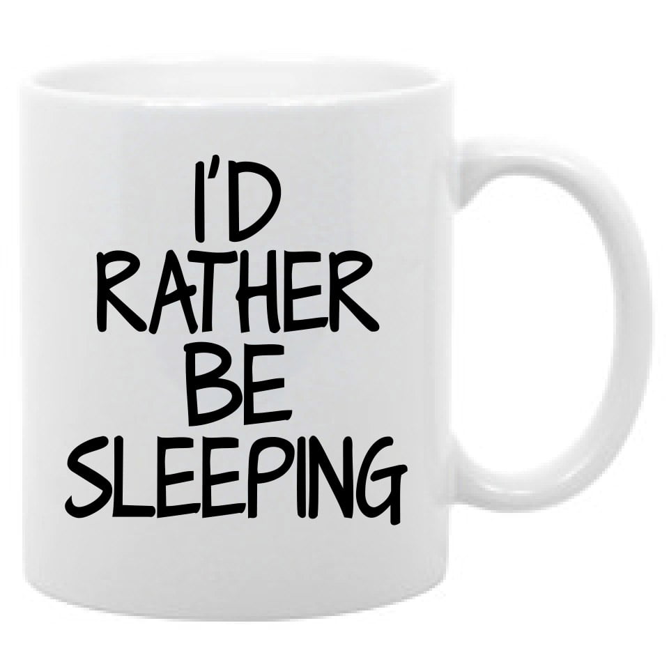 Funny I'D RATHER BE CRAFTING Coffee Mug 11oz or 15oz White or Black Ceramic Cup 
