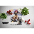 thumbnail image 2 of Carolines Treasures PPP3153LCB Pug Ahoy Sailor Glass Cutting Board Large, 12H x 16W, multicolor, 2 of 2