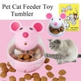 thumbnail image 2 of Pet Cat Dog Tumbler Feeder Leakage Food Dispenser Treat Ball Toy Mice 2024 T1T4, 2 of 7