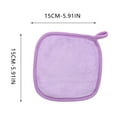 thumbnail image 3 of Kokovifyves Beauty Tools Water Absorbing Small Square Towel Cleaning Face Towel Lazy Person Washing Makeup Remover Towel, 3 of 5