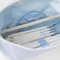 thumbnail image 3 of Estuche para lápices y bolígrafos, estuche para lápices de alta capacidad, bolsa para cosméticos, organizador de papelería de oficina, 3 of 5