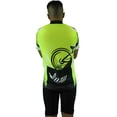 thumbnail image 3 of Men's Cool Plus Sublimated Print Race Cut Short-Sleeve Biking Cycling Jersey, 3 of 9