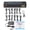 Black - US Plug, variant on MOSKYAUDIO 12-Channel Guitar Pedal Power Supply MPT-12 with USB Output LED Indicator EU Plug 110-230V [cite: 15]