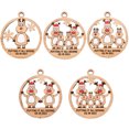 thumbnail image 3 of De Madera Ahueca Hacia Fuera El Árbol De Navidad Que Cuelga El Regalo Colgante Para Amigos Y Familiares Minnieouse HA044561-04, 3 of 6