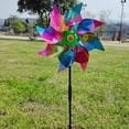 thumbnail image 5 of Pinwheel Bird Repellent Windmill Laser Reflective Pinwheel for Garden Yard Patio Bird Deterrent Kids Toy Outdoor Decoration, 5 of 10