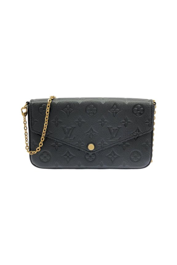 Pre-Owned Louis Vuitton Monogram Empreinte Pochette Felicie M64064 Shoulder Bag