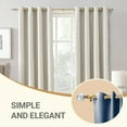 thumbnail image 5 of Curtain Rod Gold Extendable Curtain Rod 36" to 72" Adjustable Curtain Rods Includes rods, ball finials, 3piece brackets, hardware kits, 5 of 8