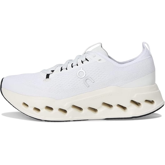 On Women's Cloudsurfer Max White/White 3WF30221200-9.5
