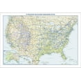 thumbnail image 3 of USA Interstate Highways Wall Map - 22.75" x 15.5" Paper, 3 of 5