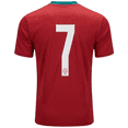 thumbnail image 6 of Icon Sports Portugal #7 Gameday Soccer Jersey, Polyester, YXS-AXXL, 1-Pack, 6 of 8