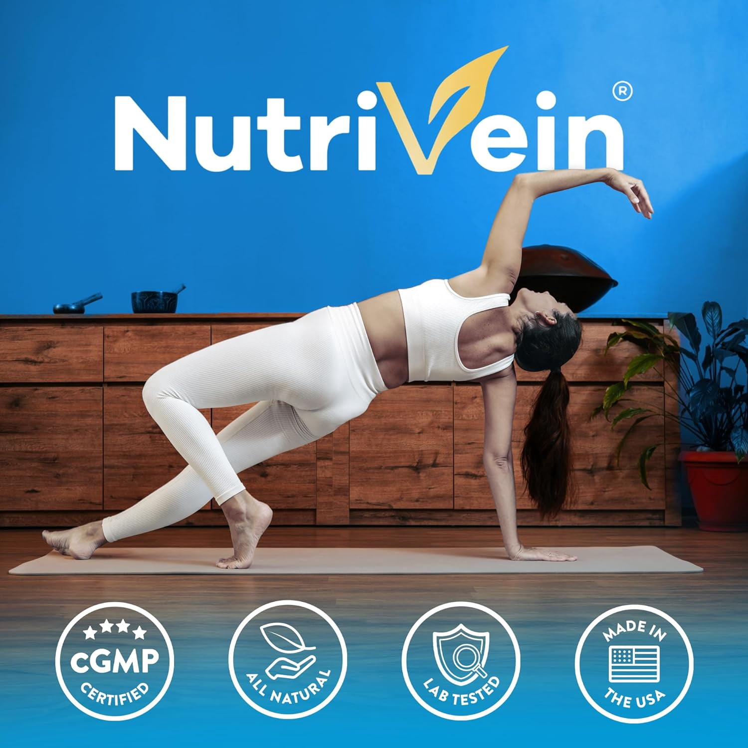 Nutrivein Berberine With Ceylon Cinnamon - 1200 Mg, Vegan - 120 Capsules