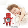 thumbnail image 3 of Non-ticking robot alarm clock, 3 of 5
