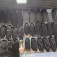 thumbnail image 6 of LEMENTINE 13x4 Full Frontal Lace Glueless Kinky Straigt Yaki 200% High-Density Pre-Plucked Human Hair Wigs Long Hair from 18inch to 30inch with Natural Color, 6 of 7