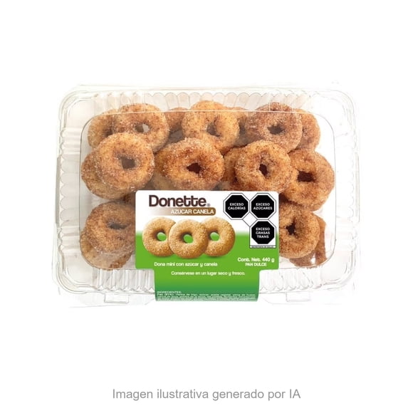 Mini donas de canela 440 g Donette
