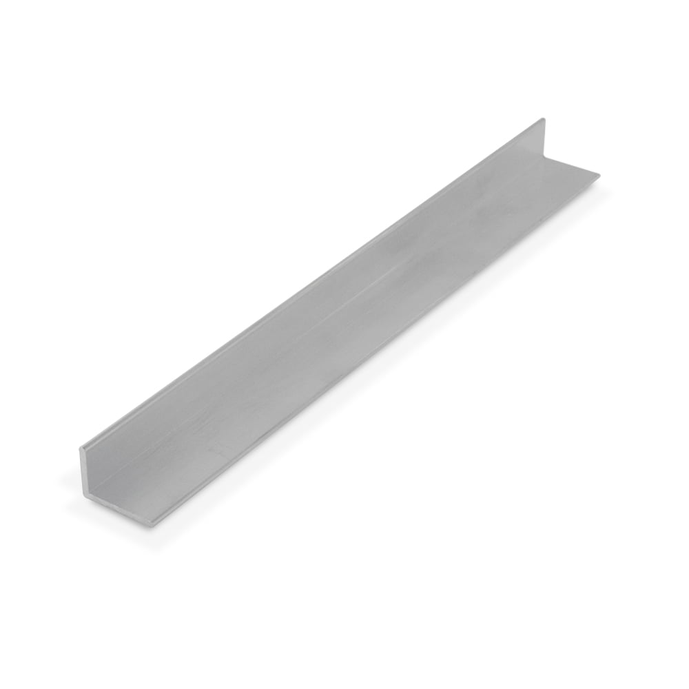 Outwater Industries Extruded Aluminum Angle Alu888M Mill Finish 1/2
