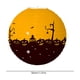 thumbnail image 4 of Lámparas Linterna Decorativas para Del Decoraciones Halloween Linternas Papel Suministros Fiestas Espeluznantes, 4 of 9