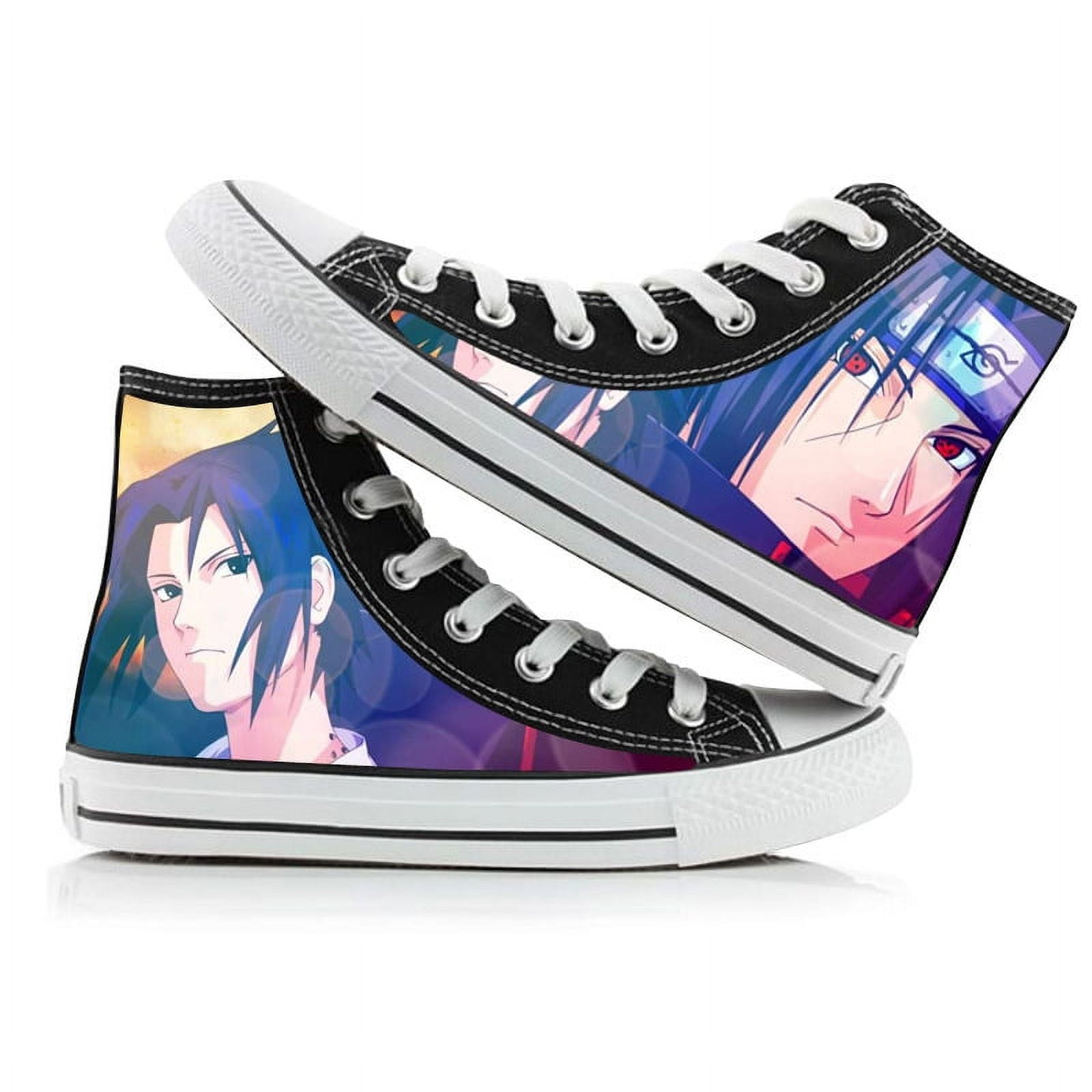 Anime Shoes Hand Painted Shoes Cosplay Canvas Shoes Unisex High Top Sneakers Shoes